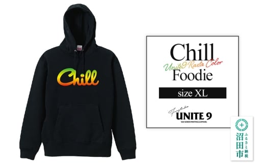 Chill Foodie UNITE9 RASTA COLOR ／ sizeXL FUN工房UNITE9