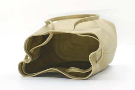 巾着バッグ Mサイズ ベージュ AX140-4