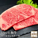 【ふるさと納税】大分県産 おおいた和牛 サーロインステーキ 約200g×2パック 合計約400g ステーキソース付き 牛肉 お肉 肉 国産 和牛 サーロイン ステーキ 4等級以上 上質 カット済 贈り物 贈答 ギフト 真空パック 冷凍 豊後大野市 送料無料