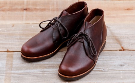 レディース ブーツ 本革 吉野チャッカ 日本製 KOTOKA（コトカ）レザー 日本製 紐 No.KTO-7322ブラウン 22.5cm