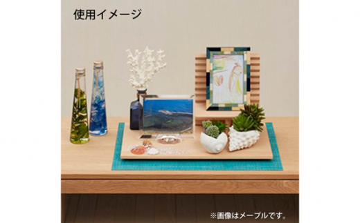 [カリモク家具] 仏壇 手元供養 HKガレリア スタンド＆ベースセット ウォール｜オシャレ モダン ミニ コンパクト 天然木 国産 愛知 [0625]