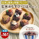 【ふるさと納税】冷凍玄米おむすび・玄米ごはんセット ふるさと納税 鹿児島市 玄米 お米 米 おこめ こめ おむすび パックご飯 ご飯 ごはん モチモチ 美味しい おいしい 温めるだけ 冷凍 個包装 便利 時短 お取り寄せ グルメ レトルト パック セット 贈り物 送料無料 お歳暮 Z