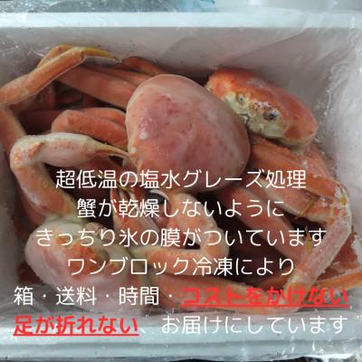 ふるさと納税 白老町 訳ありオオズワイガニ　4尾から5尾入で2kg　冷凍便 |  | 03
