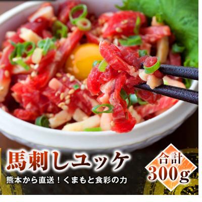 ふるさと納税 高森町 【国産馬刺し】熊本直送　上霜降り(トロ)280g+ユッケ300g(高森町) |  | 01