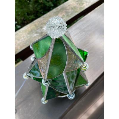 ふるさと納税 那珂川市 【ステンドグラスのある暮らし】クリスマスツリーランプ |  | 03