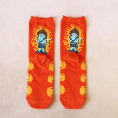 ふるさと納税 大和高田市 仏下-ぶつした-お不動ソックスMサイズ・オレンジ |  | 01