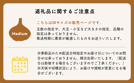 2025年産　出荷予定：7月下旬～2/28【青森県平川市小和森産】平川ホワイト Mサイズ 約2.5kg