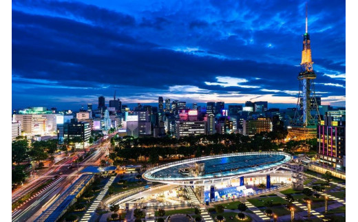 世界初！電波塔に泊まれる「THE TOWER HOTEL NAGOYA」ジュニアスイートルーム ペア宿泊券（1泊朝食付）