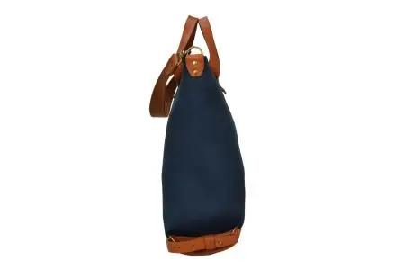 豊岡鞄 エルダー トートバッグ（ネイビー）