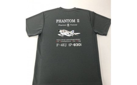 747 F-4EJ 301号機 Tシャツ（岐阜城 F-4 グレー）