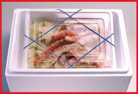 釜揚げたらばがに足(カット済)1kgセット C-07024