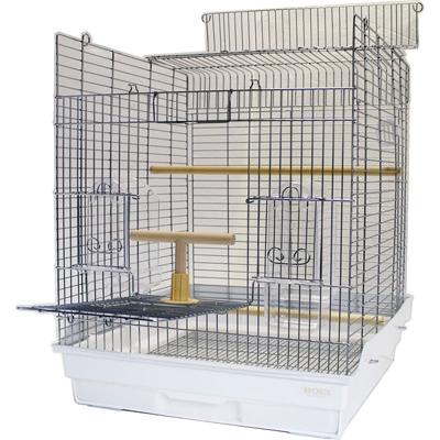 ふるさと納税 みよし市 HOEIの鳥かご　ステンレス大型手のりケージ　465オカメステンレス |  | 01