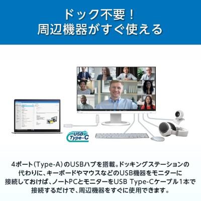 ふるさと納税 白山市 EIZO USB Type-C搭載23.8型モニター FlexScan EV2480-Z ブラック |  | 02
