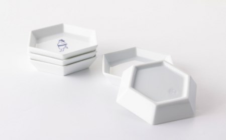 sumou六角小皿5点 NAZ007 