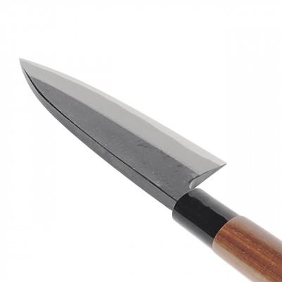 ふるさと納税 香美市 【土佐打刃物】出刃包丁 黒打ち仕上げ 両刃 刃長15cm |  | 02