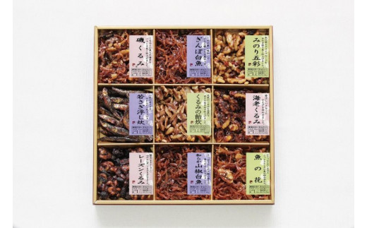
                  木の実と小魚の佃煮詰め合わせ
                