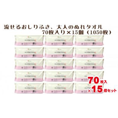 ふるさと納税 観音寺市 大人のぬれタオル70枚入り×15個(1050枚)【介護・災害・備蓄】KA-88F |  | 02