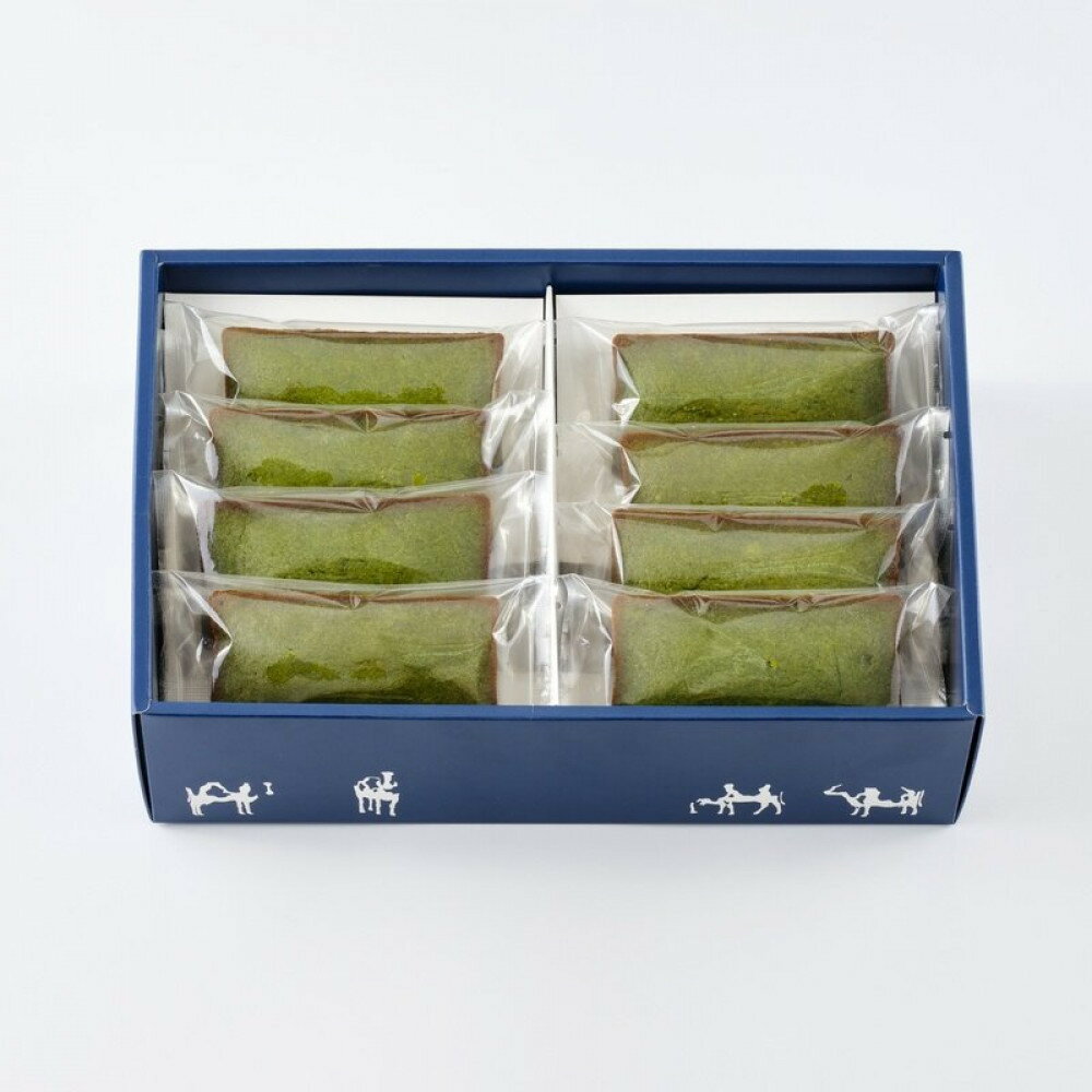 【ふるさと納税】土山お抹茶のクリームチーズフィナンシェ 8個
