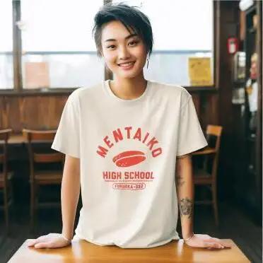 MENTAIKO HIGH SCHOOL Tシャツ（めんたいこハイスクール） | 衣料 ファッション 人気 おすすめ 送料無料 Lサイズ