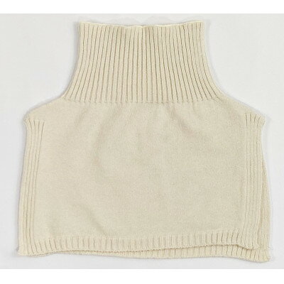 【ふるさと納税】日本製 オーガニックコットン ネックウォーマー (つけ襟) 生成 (6650-7374)【1618065】