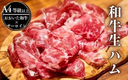 おおいた和牛サーロイン生ハム 50g 国産黒毛和牛A4・A5等級 |豊後高田市 生ハム