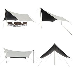 グランベーシック ソーラーヘキサタープ  XL キャンプやアウトドアで活躍!　71102002【1664748】