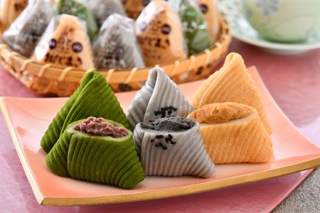 [K060] 能登銘菓　ゴマ＆宇治抹茶＆黒蜜きな粉おだまき15個セット