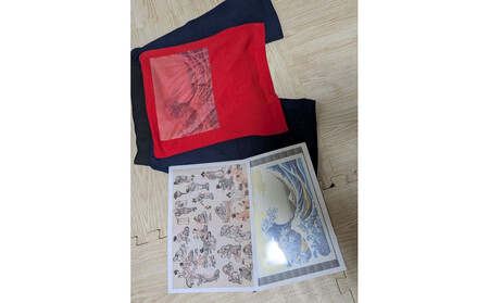 迎春！あったか、みんなにやさしい赤いふんどし！商品名「エミューM」（青色）　