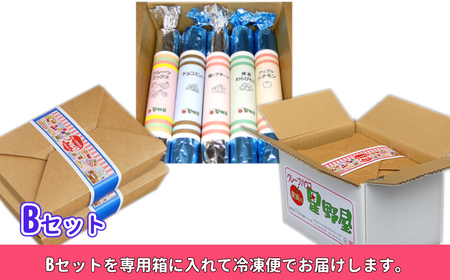 20P272B2 クレープハウス星野屋 冷凍スティッククレープ 5本入×2箱セット（B×2箱） 冷凍 個包装 長期保存 スイーツ デザート おやつ 新潟県 小千谷市