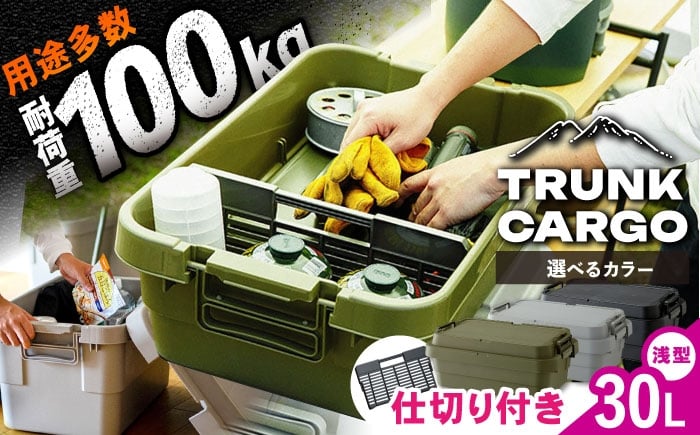 
            【選べる3色】トランクカーゴ 専用仕切り板セット ロウタイプ M1個 / キャンプ ボックス 収納 ケース アウトドア 防災 ロウタイプ 収納ボックス バーベキュー 道具箱 レジャー 釣り ギア 格納 頑丈 大容量 キャンプ用品 屋外 活動 便利 持ち運び コンテナ インテリア お取り寄せ 贈答 ギフト 人気 おすすめ 岐阜県 /恵那市/東谷株式会社 明智流通センター [AUAD037P]
          