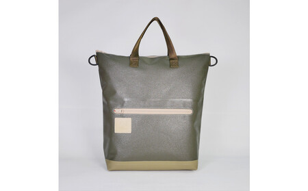 TENT BAG SARAH.01　防水バッグパック【カーキ】