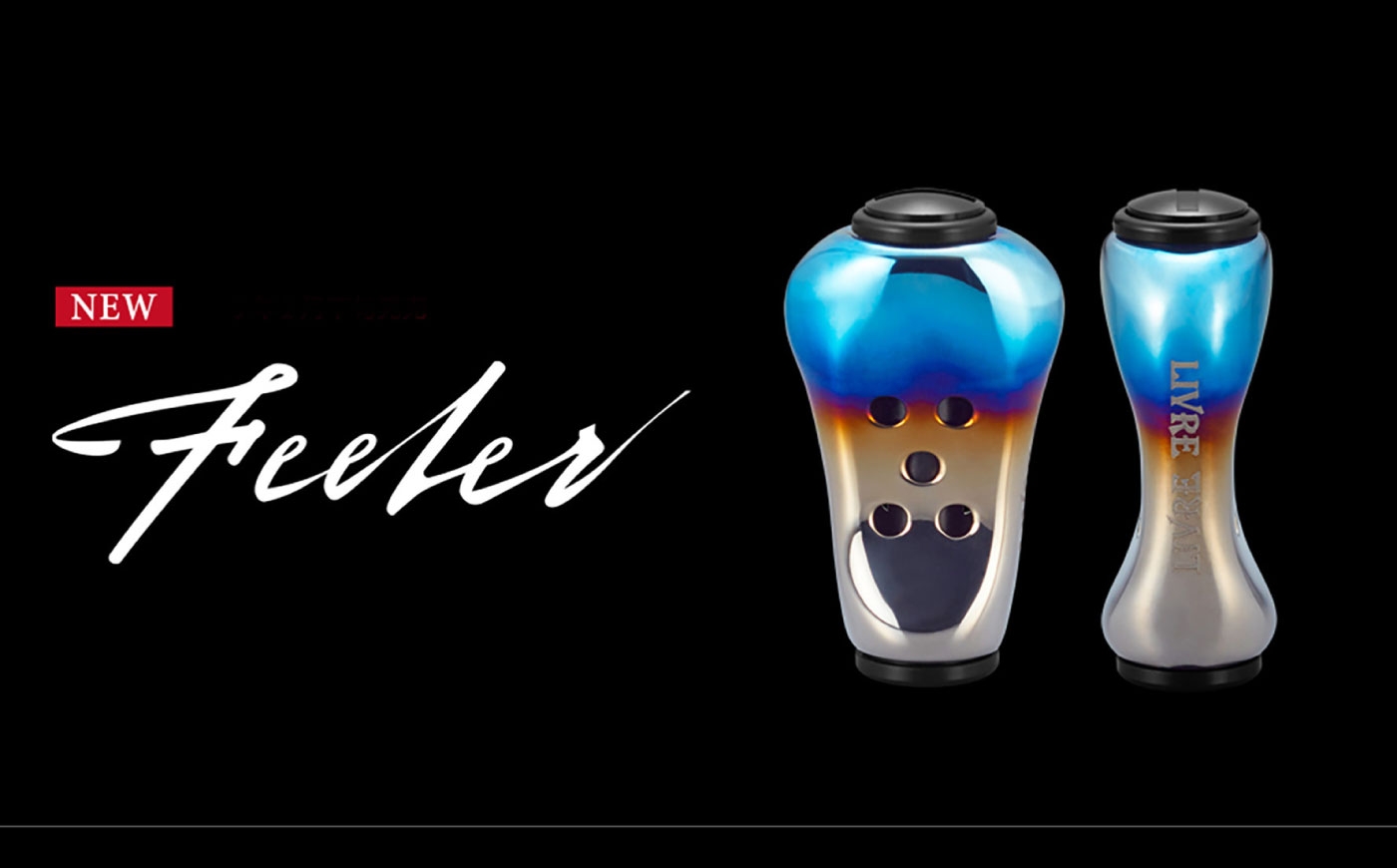 
            LIVRE リブレ Feeler フィーラーノブ 2個 （カスタムノブ）（ファイヤー×ブラック）/ 釣具 釣り具 フィッシング ハンドル カスタム / 亀山市 / 有限会社メガテック [AMBB476]
          