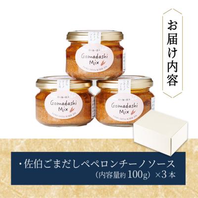 ふるさと納税 佐伯市 ごまペペソース (計300g・100g×3本) |  | 01