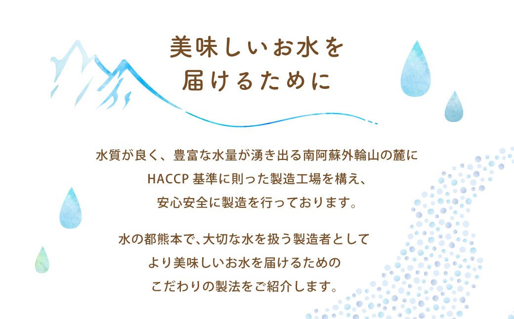 熊本のおいしいお水 阿蘇山天然水 330ml×48本（2ケース）