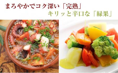 【井上誠耕園】～季節限定～ エキストラヴァージンオリーブオイル 180g×2本セット (完熟＆緑果)