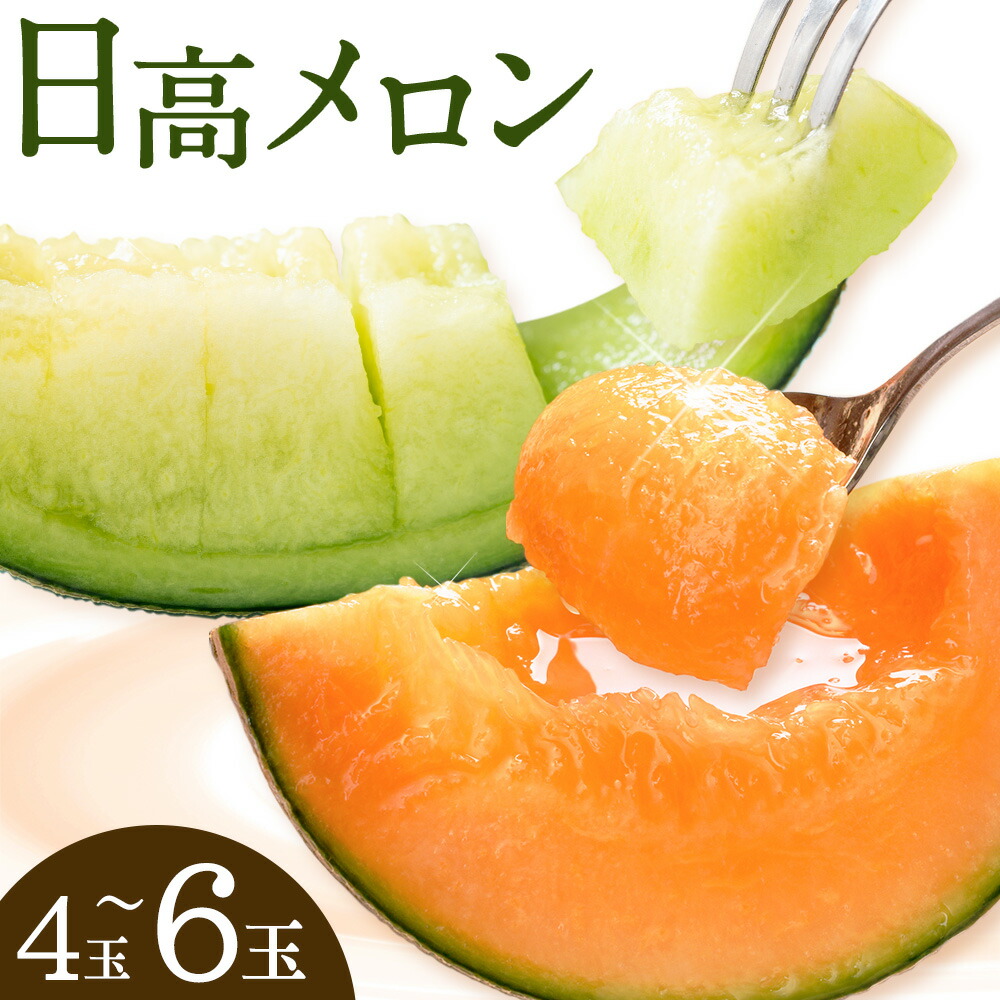 先行予約 日高メロン  4-6玉 約8-9kg のざわ農園 《7月上旬-8月中旬出荷》2026年 7月出荷 北海道 日高町産 赤肉メロン 青肉メロン 旬 果物 フルーツ めろん デザート 産地直送 お