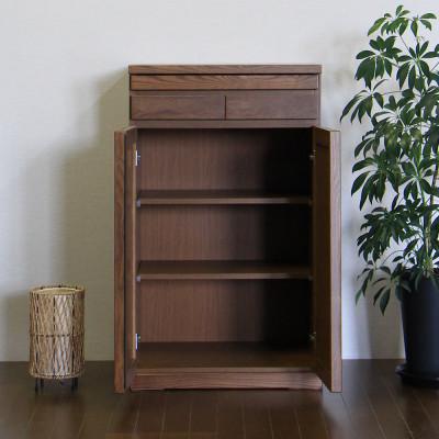 ふるさと納税 大川市 仏壇下台 大川家具 完成品 60cm AKBU-02-60H LBR |  | 01