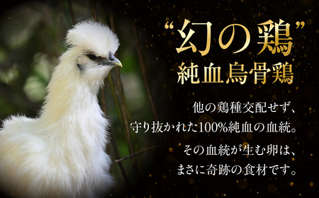 【6ヶ月定期便】烏骨鶏卵 モールド 40個セット | 烏骨鶏 卵 たまご 烏骨鶏卵