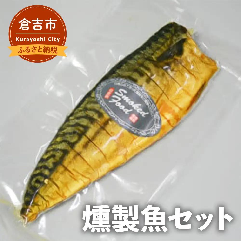 燻製魚セット （甘塩サバ燻製3枚 銀鮭燻製3枚）　燻製 サバ 鯖 銀鮭 鮭