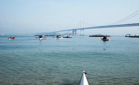 シーカヤック体験ツアー（3時間コース）大人1名分　鳴門　海　シーカヤック　体験　観光　