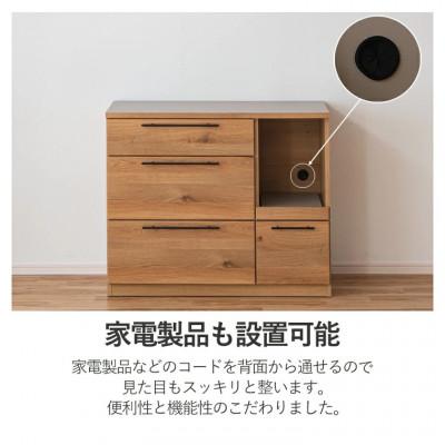 ふるさと納税 大川市 キッチンカウンター ロータイプ  幅104   大川家具 |  | 01