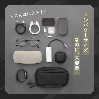 ふるさと納税 海老名市 パノラマオープンガジェットポーチ TACTIX(タクトナイン) グレー |  | 01