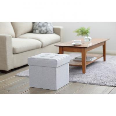 ふるさと納税 大河原町 スツール 収納 フタ付き 一人掛け レギュラー SSTR-38 ライトグレー[53752345] |  | 02