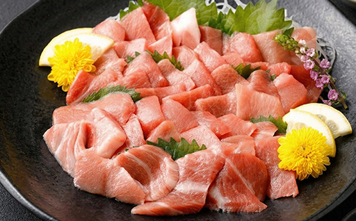 tk205 天然本鮪大トロ！1kg本マグロ・天然マグロ切り落とし