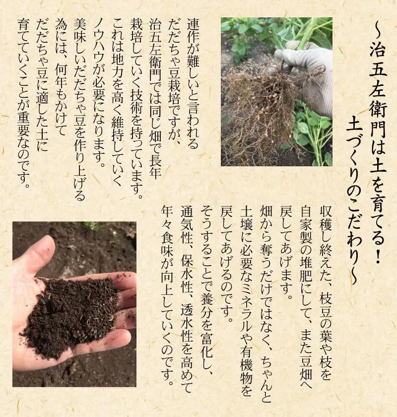 【令和8年産先行予約】【3回定期便】 山形セレクション認定！15代目「治五左衛門」の新鮮だだちゃ豆３種類食べくらべセット