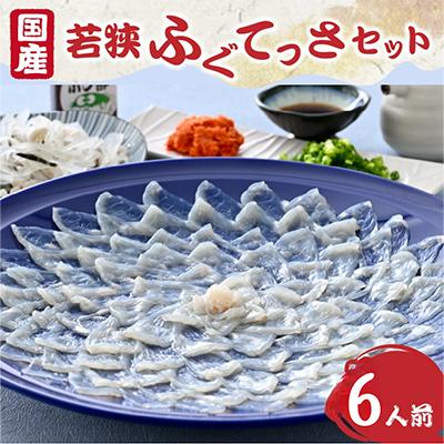 ふるさと納税 小浜市 若狭ふぐ　てっさ(6人前)