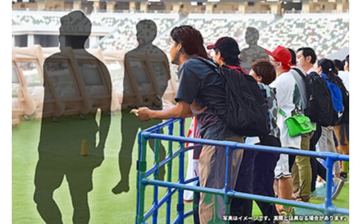 試合前ウォーミングアップ見学