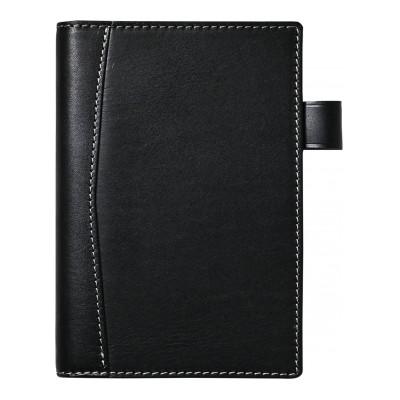 ふるさと納税 長浜市 本革A5サイズ20穴 リングファイル 18.5mmリング【ノワール(黒色)】