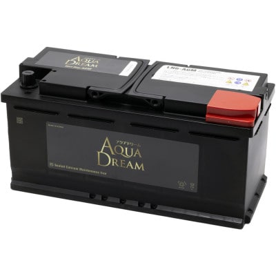 AQUADREAM GOLD 自動車始動用バッテリー 欧州車用 LN6 AGM 1個【配送不可地域：沖縄県】
