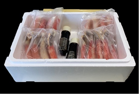 たらばがに生冷棒肉ポーション1.6kg E-01009